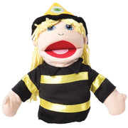 Multi-Ethnic Career Puppet-Firefighter