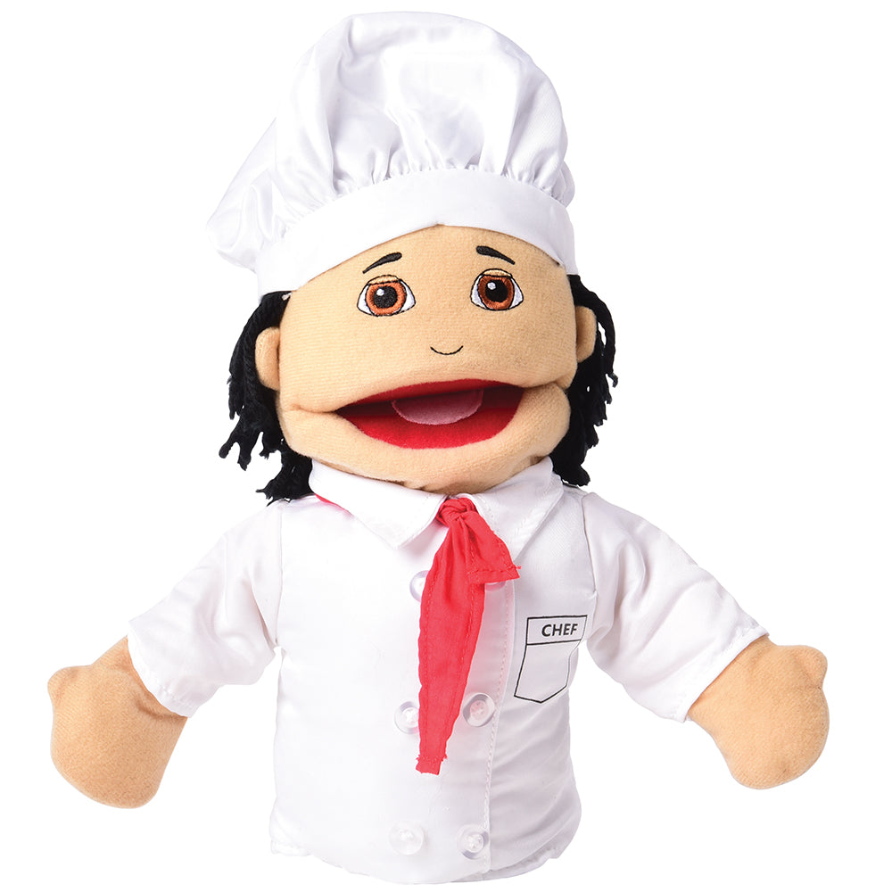 Multi-Ethnic Career Puppet-Chef
