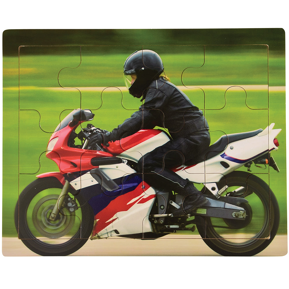 Transportation Puzzle-Motorcycle