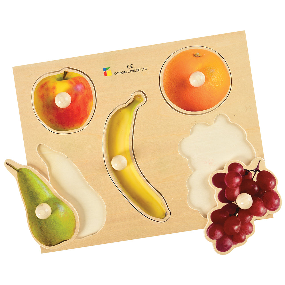 Photo Knob Puzzle Fruits