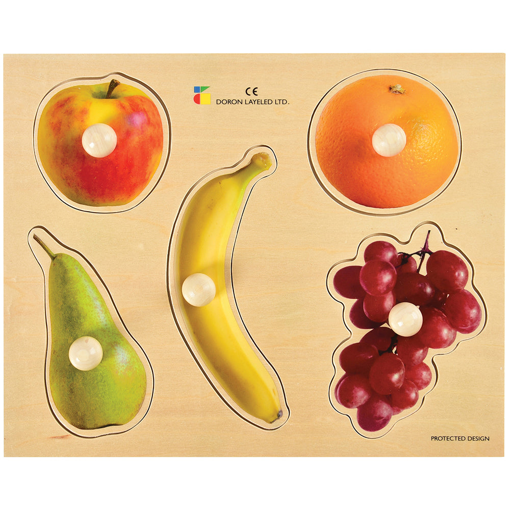 Photo Knob Puzzle Fruits