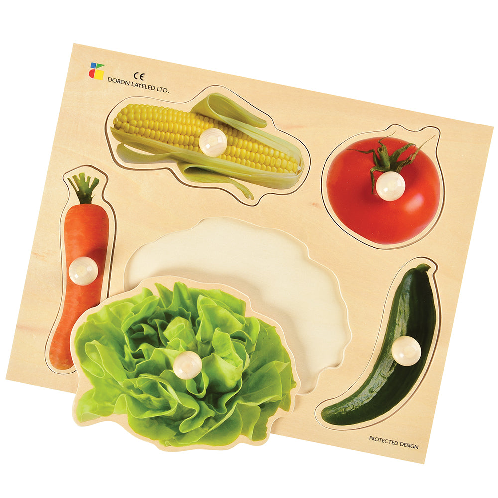 Photo Knob Puzzle Vegetables
