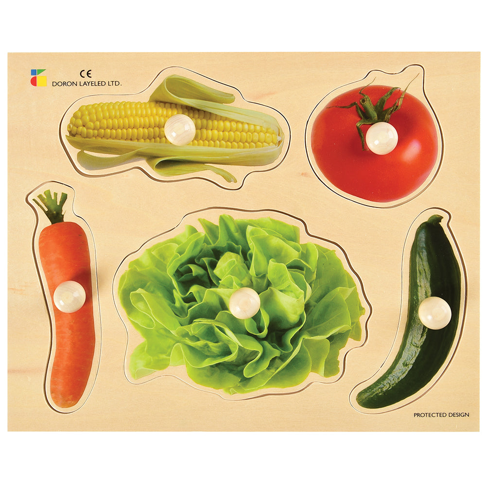 Photo Knob Puzzle Vegetables