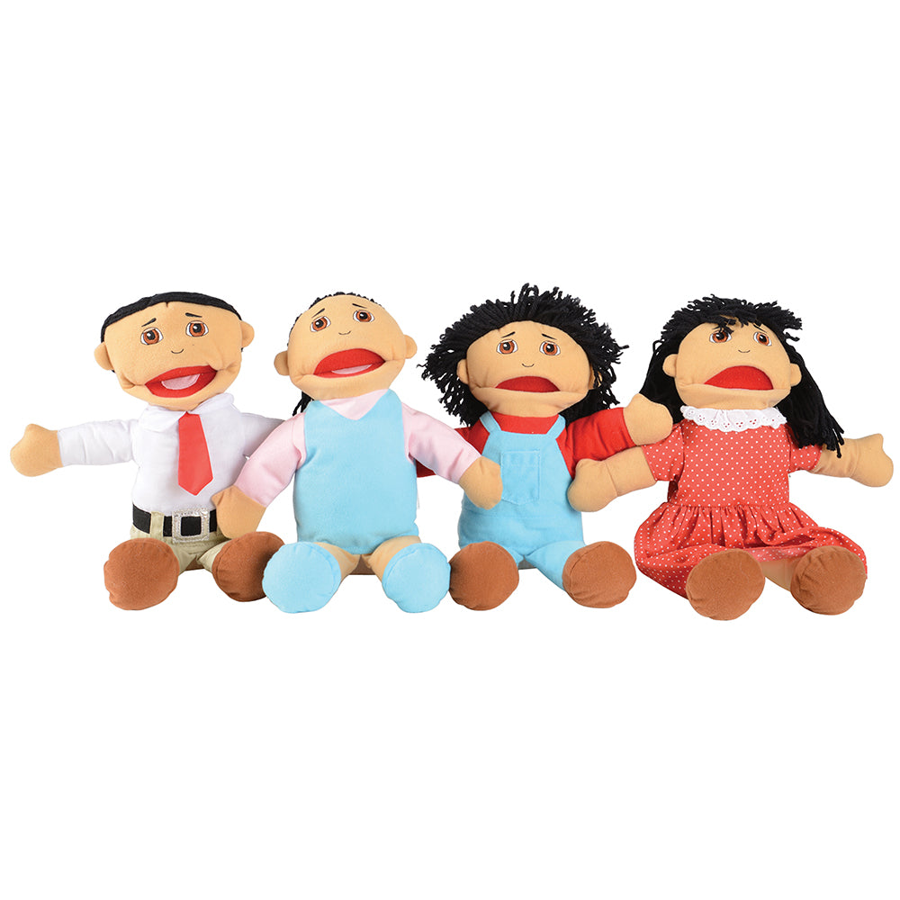 Asian Full Bodied Family Puppets