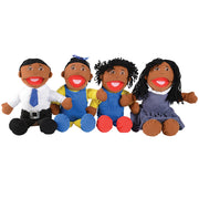 African American Full Bodied Family Puppets