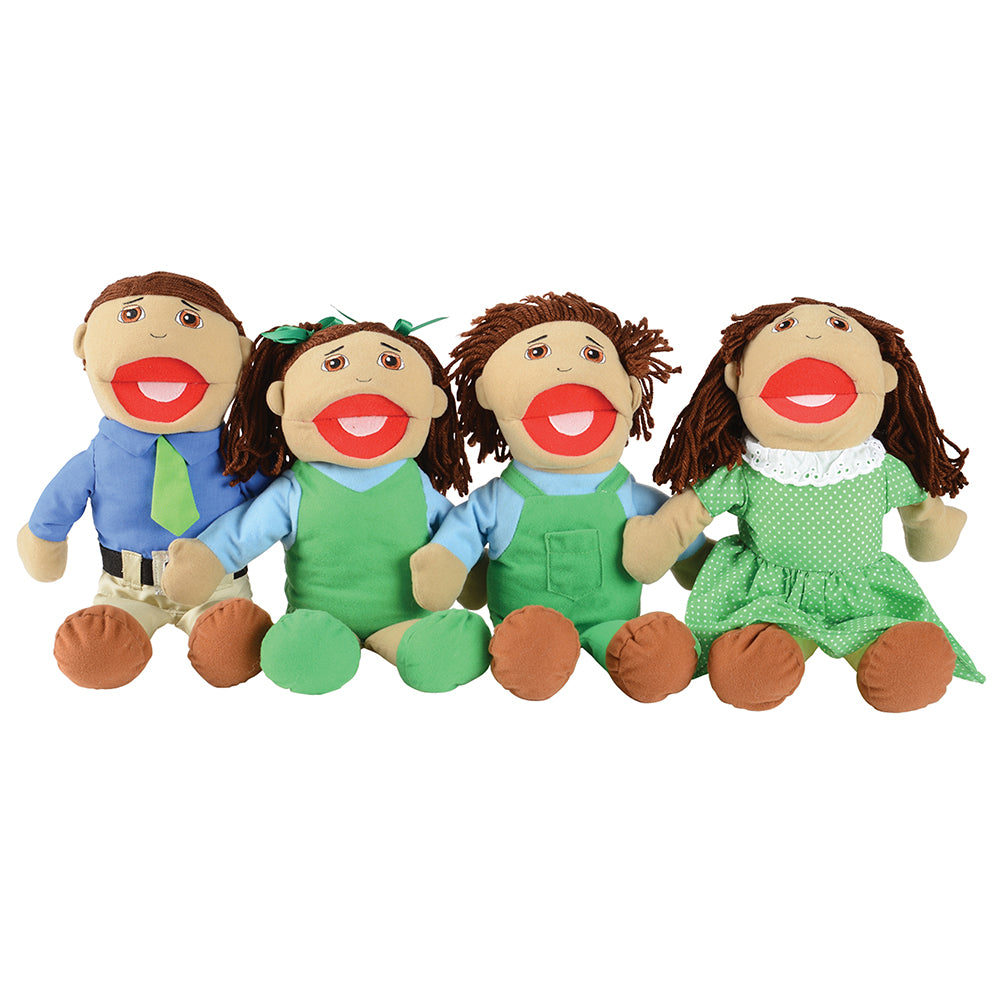 Latino Full Bodied Family Puppets