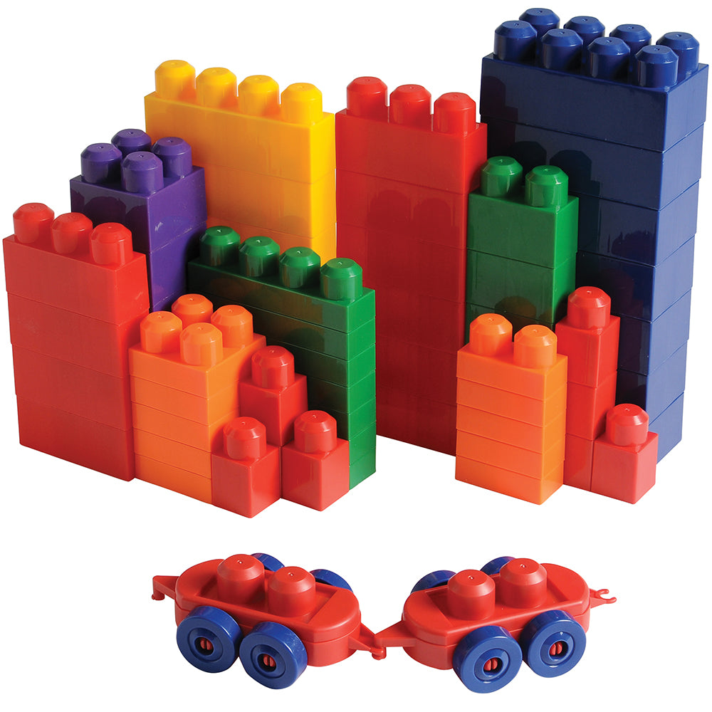 Giant Interlocking Bricks- Set Of 60
