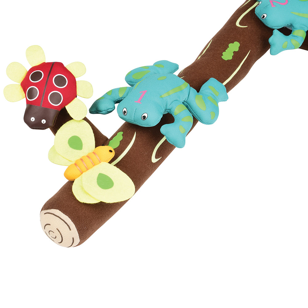 Prop Set-5 Green Speckled Frogs