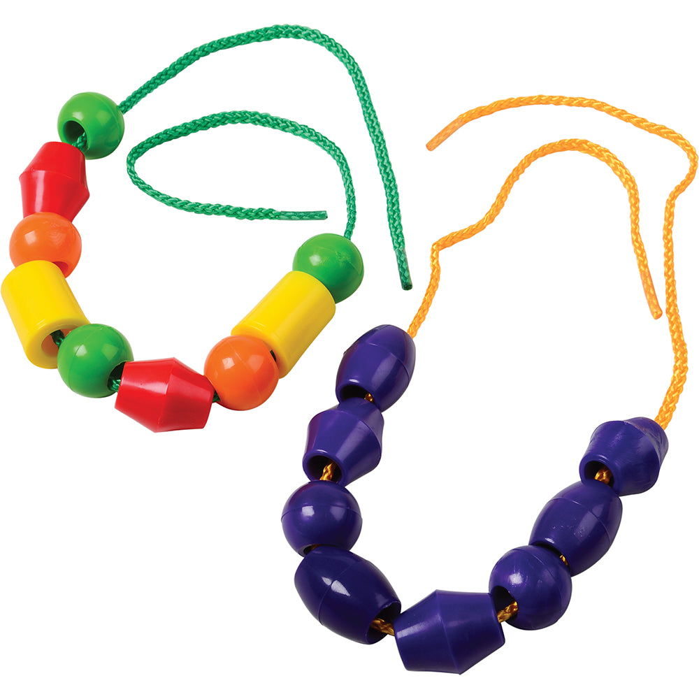 Giant Plastic Beads 250 Beads/6 Lace