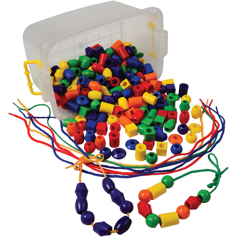 Giant Plastic Beads 250 Beads/6 Lace