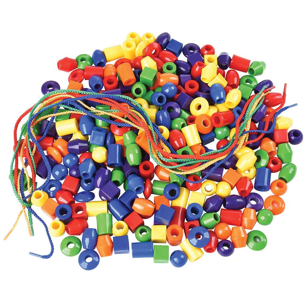 Giant Plastic Beads 250 Beads/6 Lace