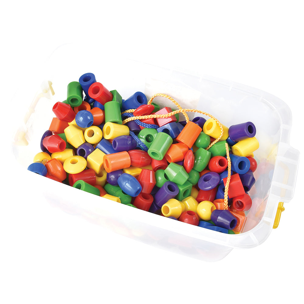 Giant Plastic Beads 250 Beads/6 Lace