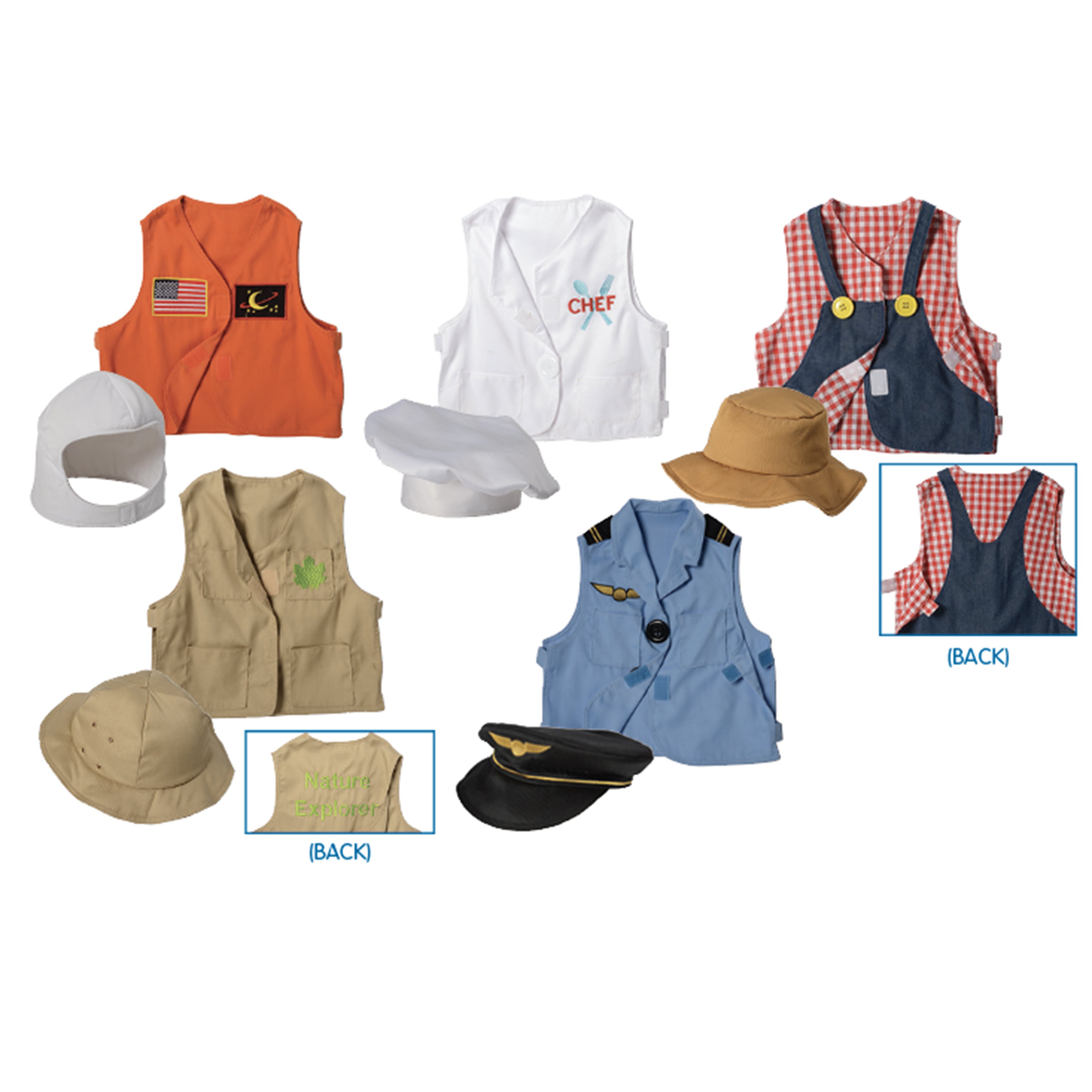 Complete Toddler Vests & Hats Set