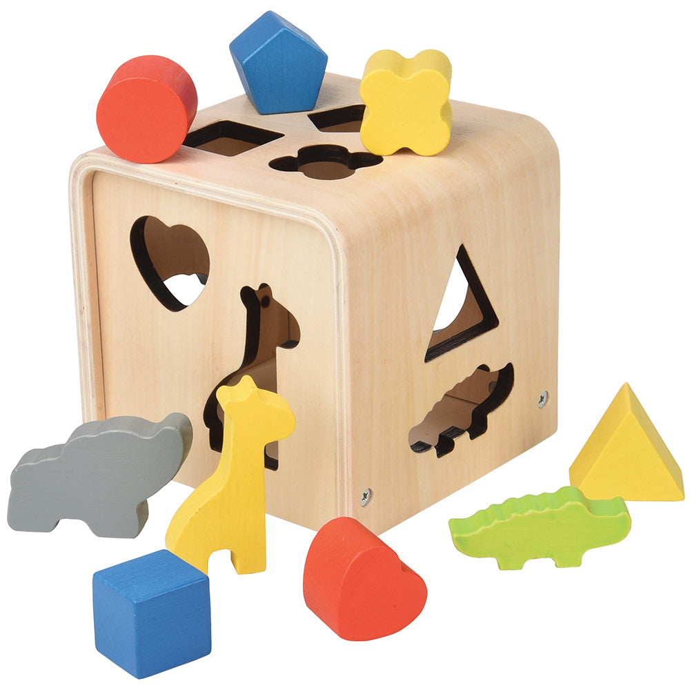 Wooden Animal & Shape Sorter
