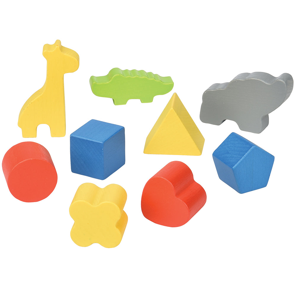 Wooden Animal & Shape Sorter