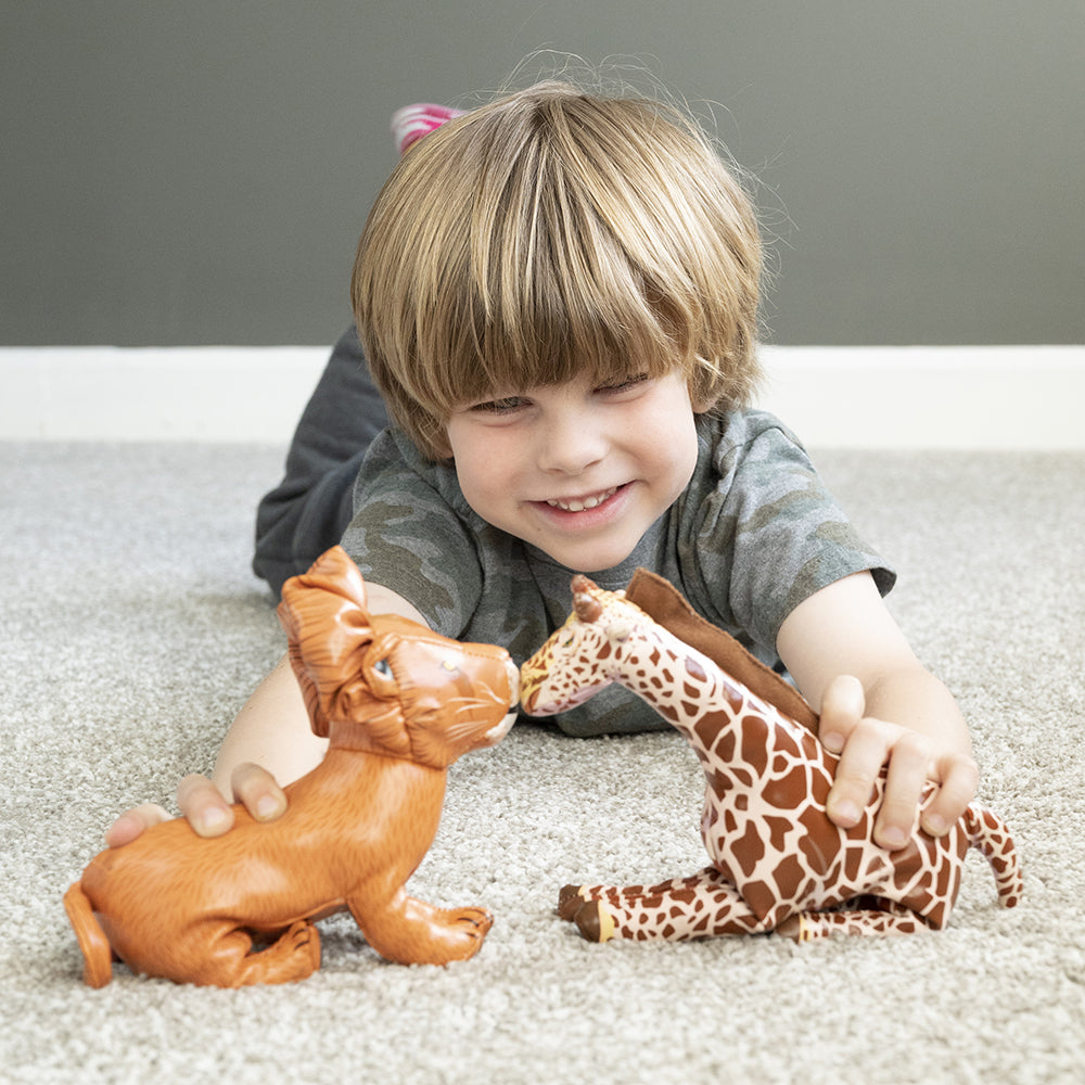 Soft Jungle Animals/Set Of 6