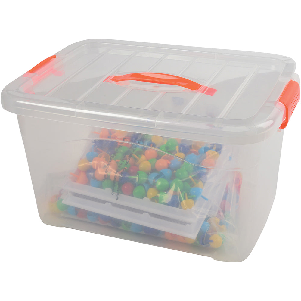 Clear Plastic Bin