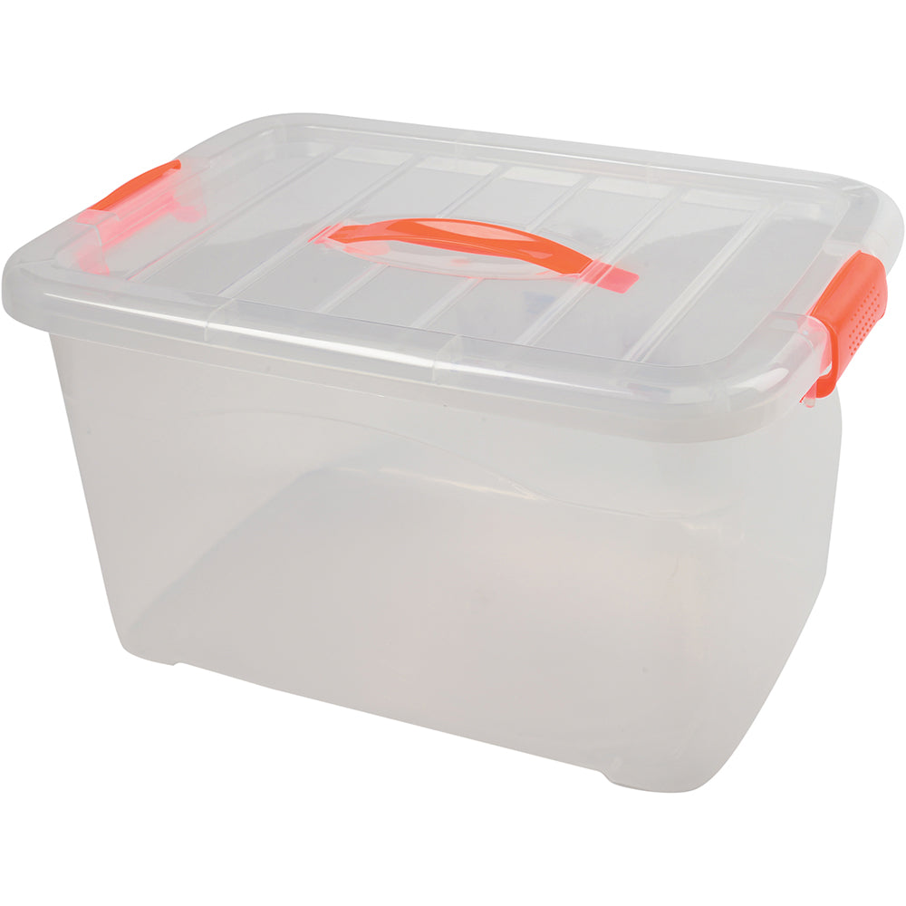 Clear Plastic Bin