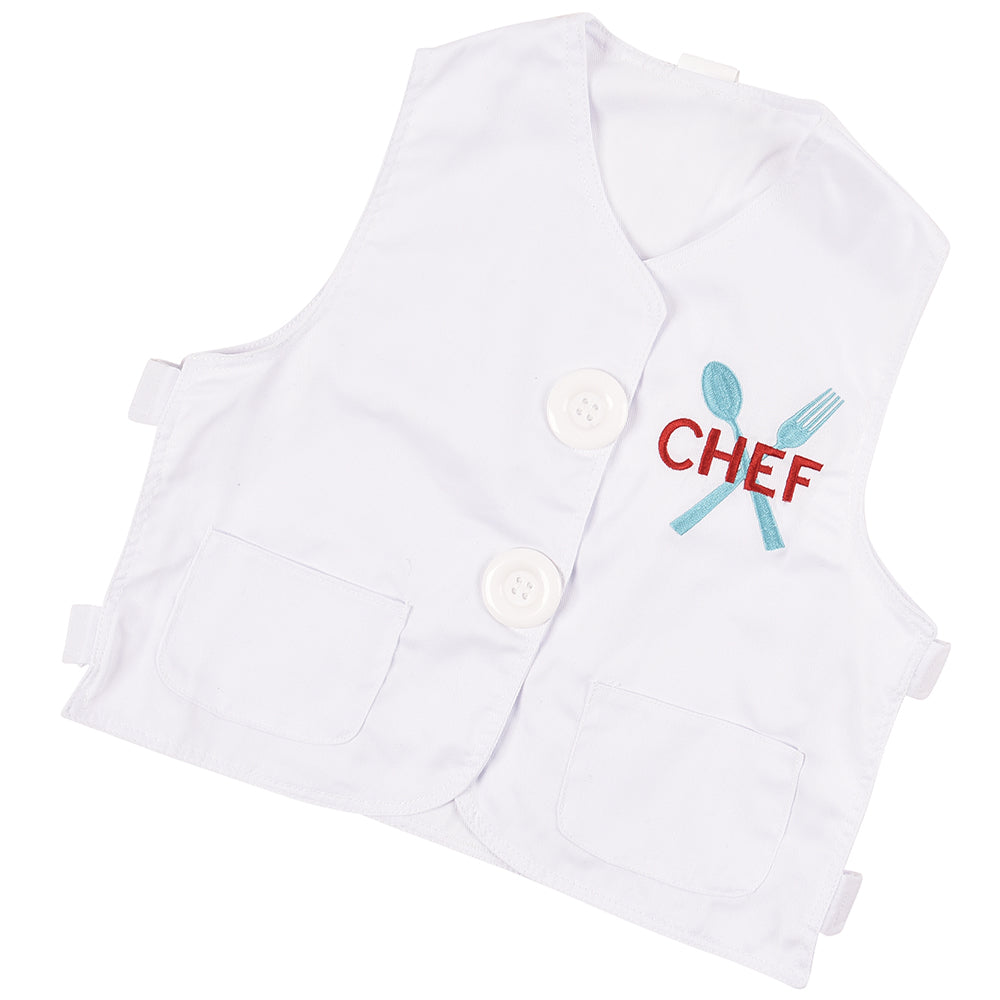 Toddler Dress Up Vest Chef