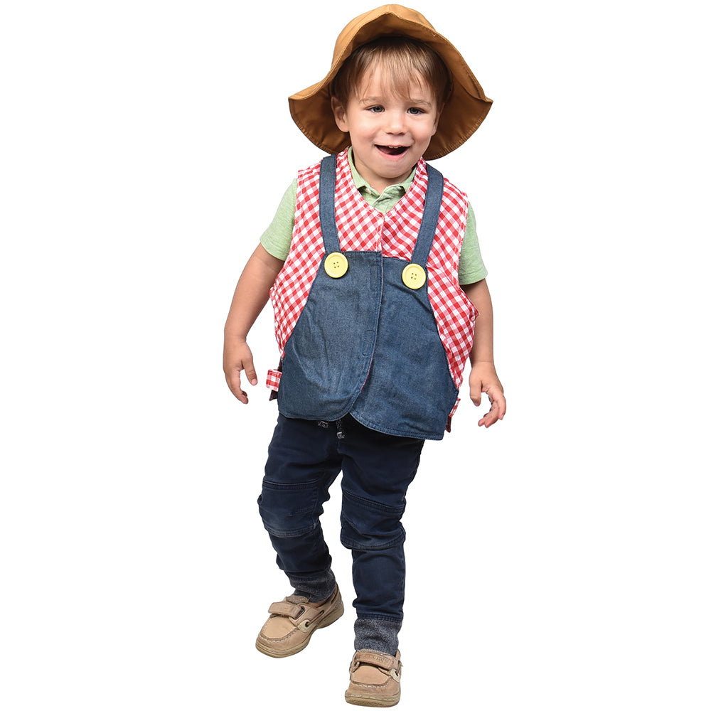 Toddler Dress Up Vest Farmer