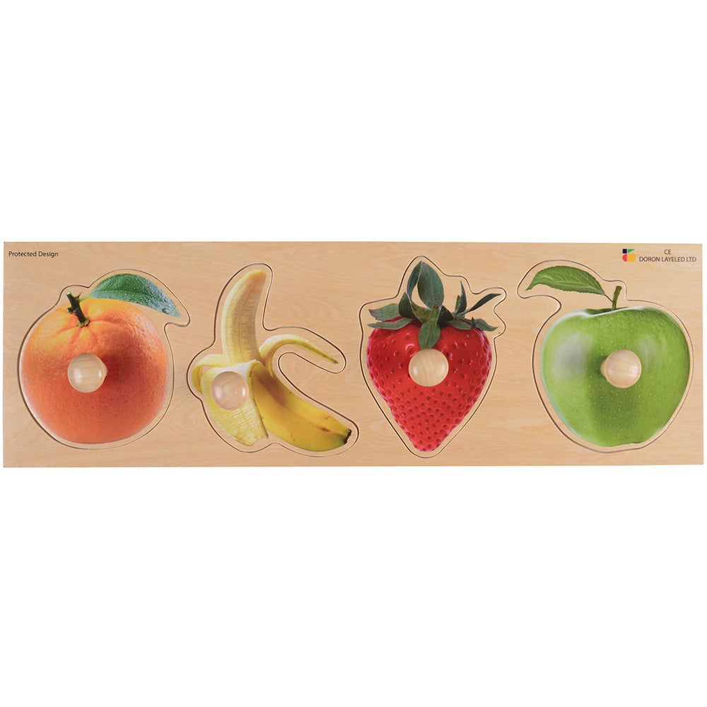 Extra-Wide Knobbed Puzzle Fruit