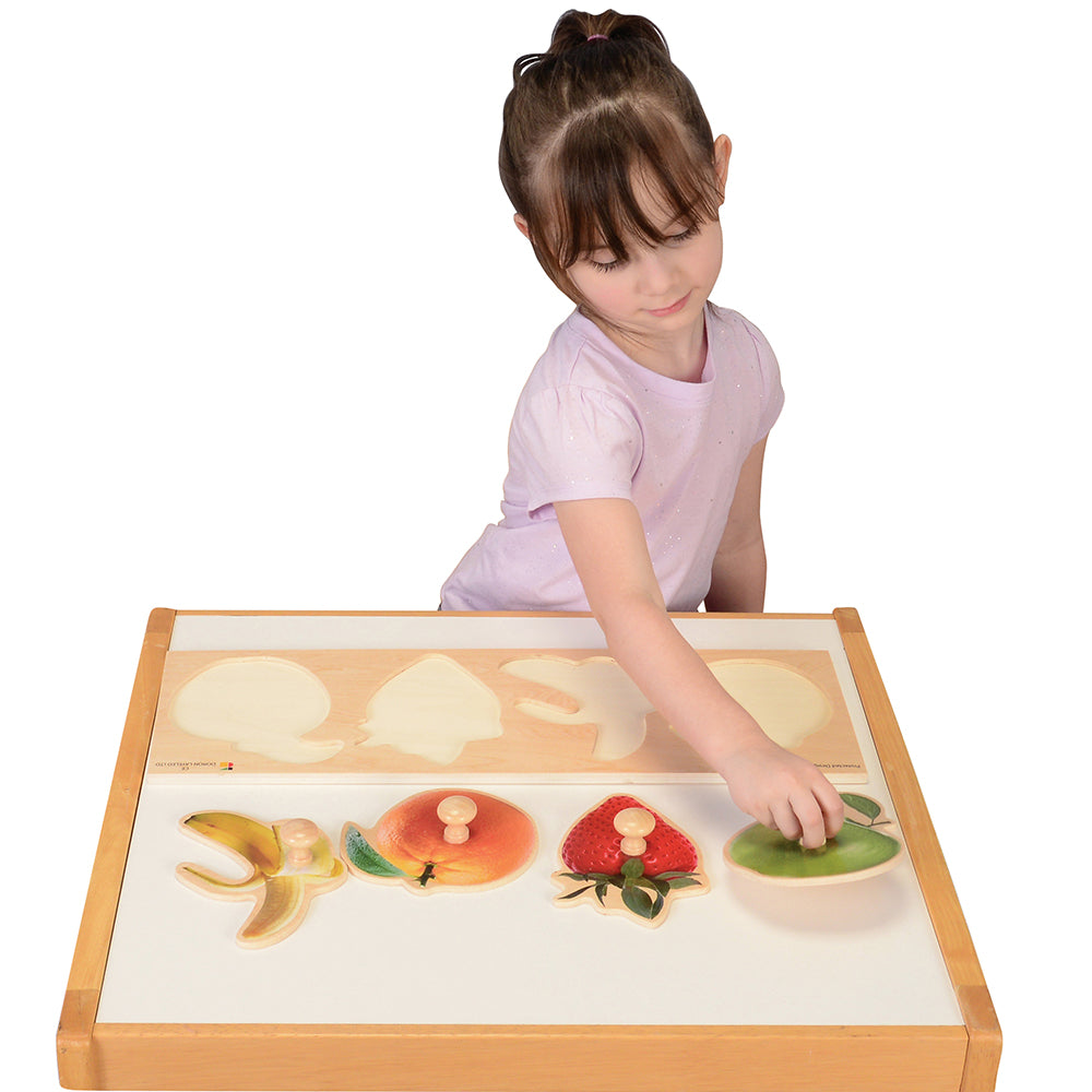 Extra-Wide Knobbed Puzzle Fruit