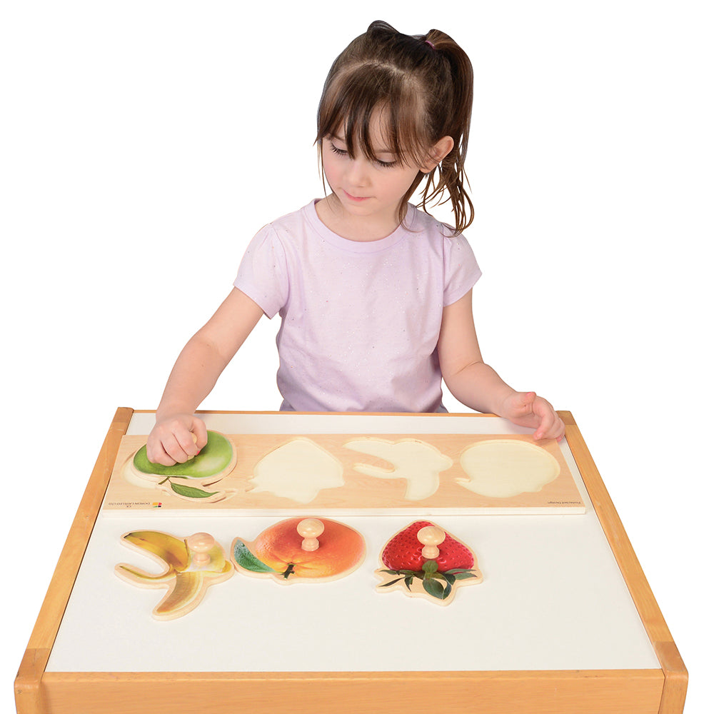 Extra-Wide Knobbed Puzzle Fruit