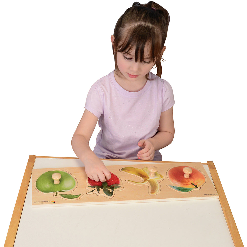 Extra-Wide Knobbed Puzzle Fruit