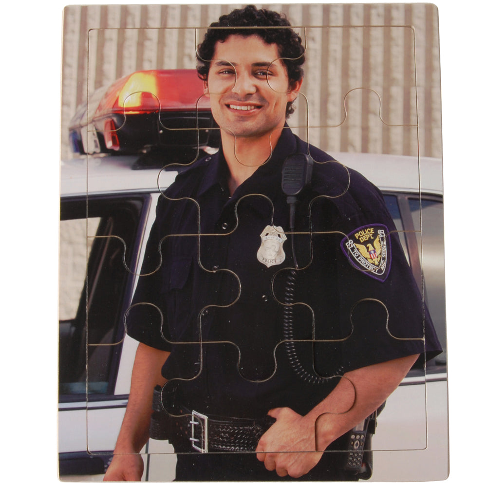 Career Puzzle Police Officer