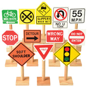Large International Traffic Sign Set
