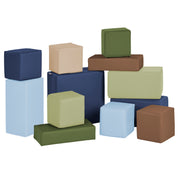 SoftScape Big Block Set, 12-Piece - Earthtone