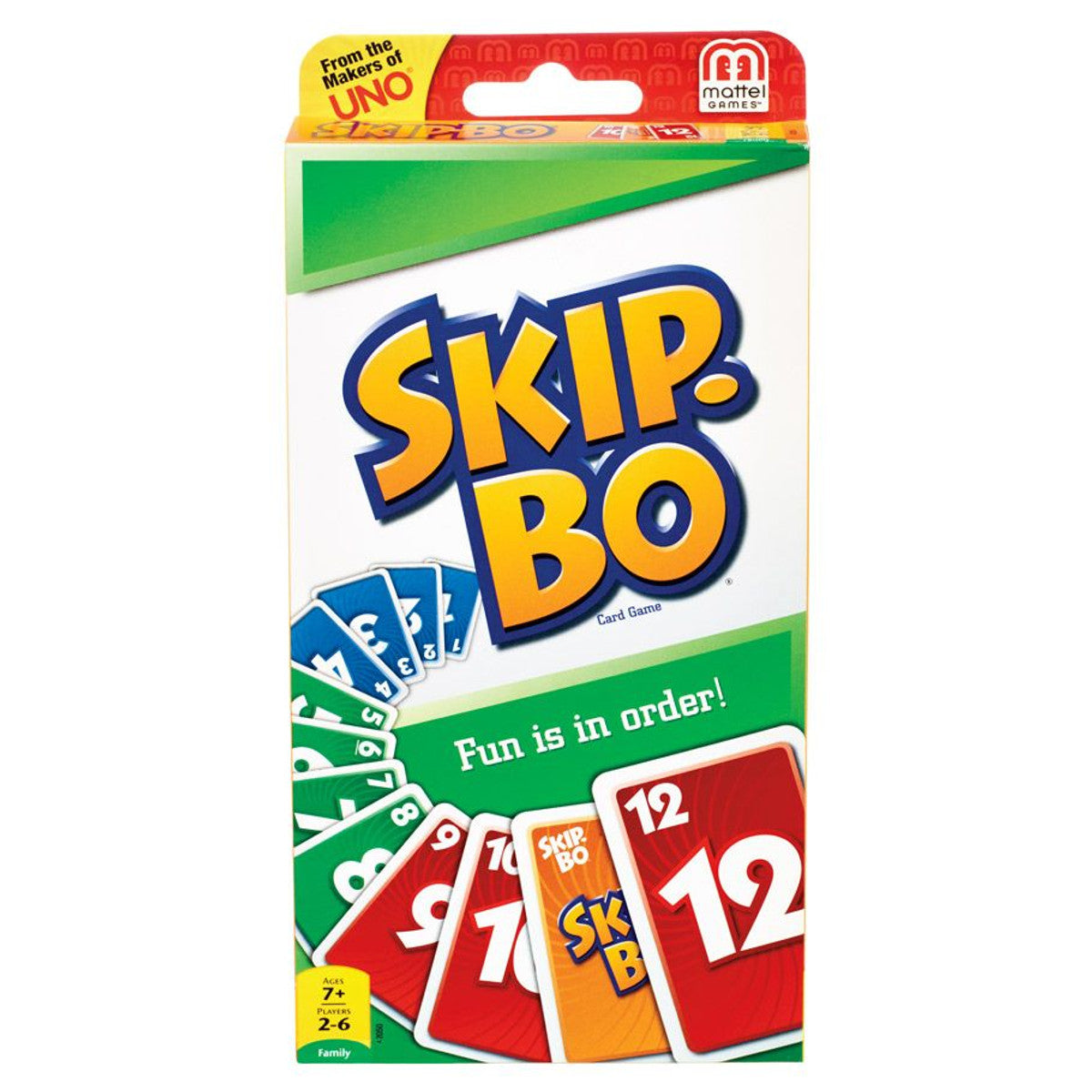 Mattel Skip-Bo Card Game - Fun - Strategy - 2 to 6 Players - 1 Each