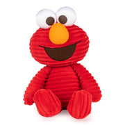 GUND Sesame Street Official Cuddly Corduroy Elmo Muppet Plush, Premium Plush Toy for Ages 1 & Up, Red, 10.5”