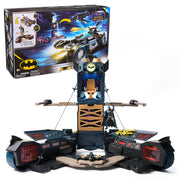 Batman, Ultimate Transforming Batmobile Playset, 2-in-1 Playset with Exclusive Figure and Glider, Lights, Sounds, Kids Toys for Boys and Girls 4 and Up