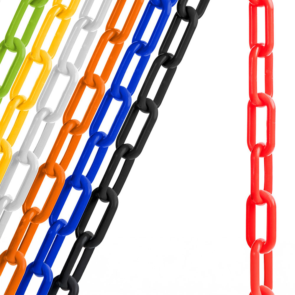 2" Plastic Chain ‐ Black ‐ 100ft box