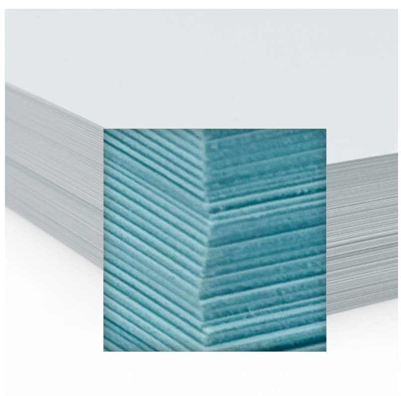Vellum Bristol 8.5" x 11" Color Copy Paper, 90 lbs., BLUE - SMOOTH, 250 Sheets/Ream