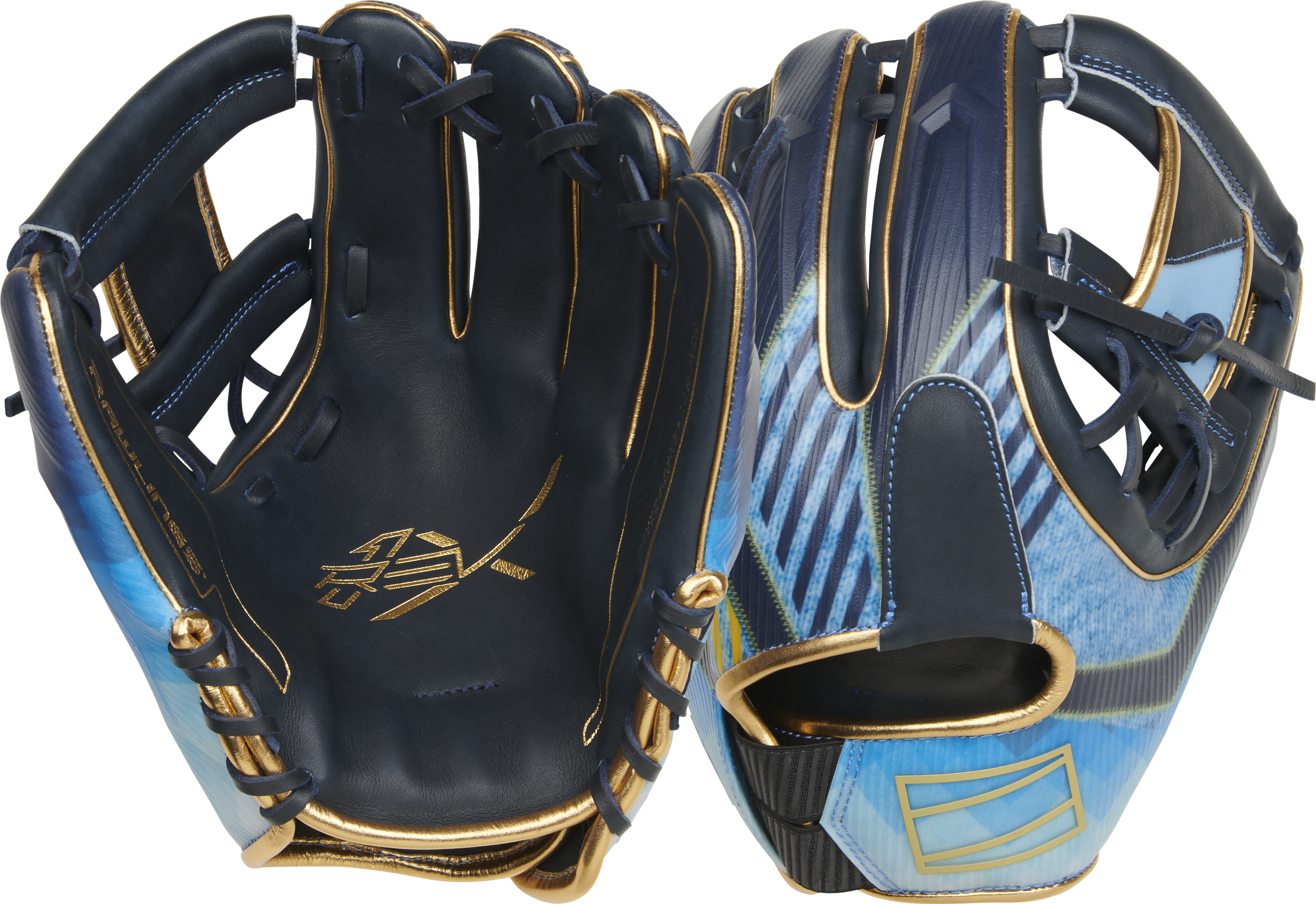 Rawlings Rev1X Series 11.5-Inch Baseball Glove - Right Hand Thrower - Navy