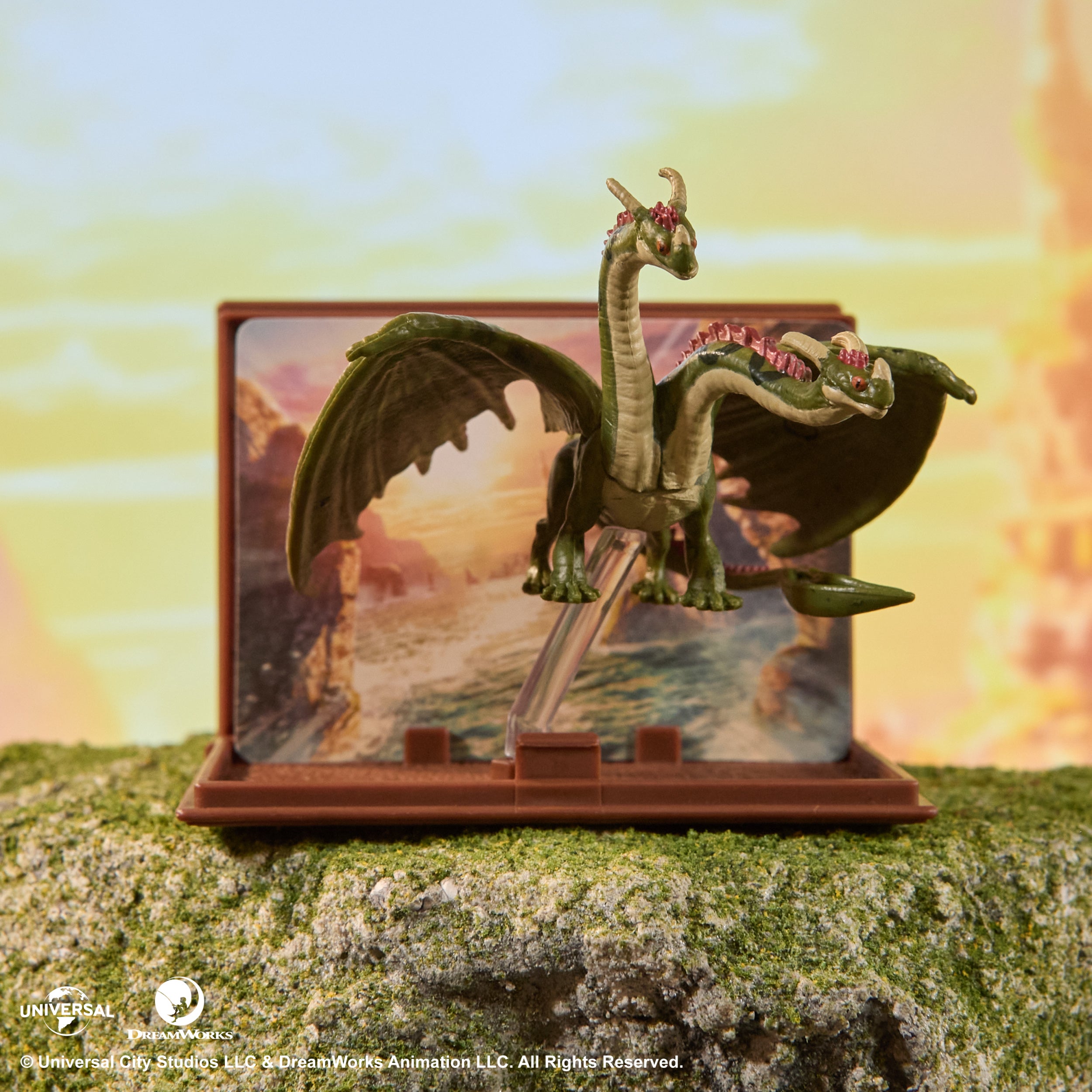 Dreamworks Dragons, How to Train Your Dragon, World of Berk: Book of Dragons, Collectible Dragon & Card with Display Stand for Ages 4 and up Styles May Vary