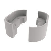 Pro Series Tallback Chairs 18" Seat Height, 6-Piece Set - Gray