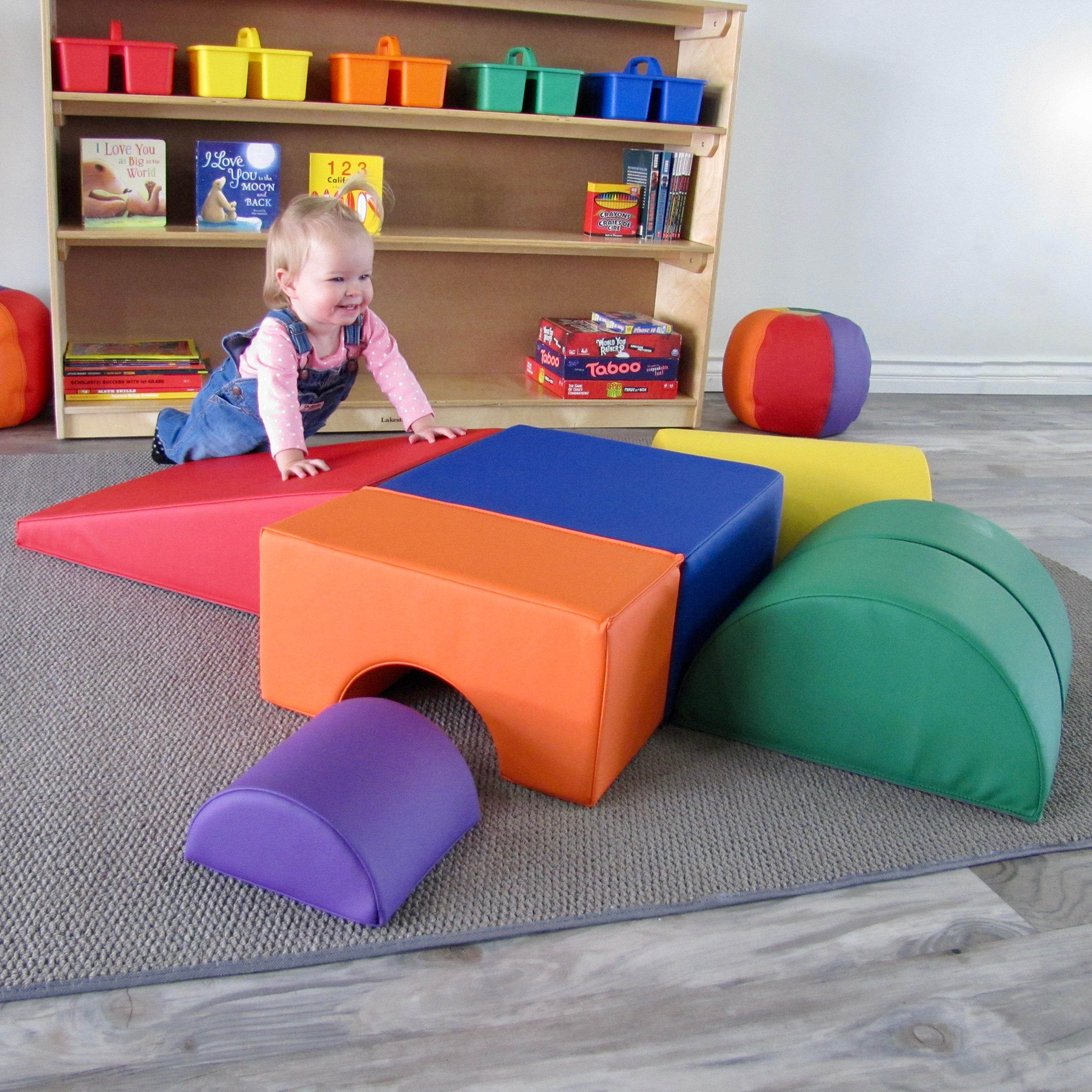 SoftScape Playtime and Climb, 6-Piece - Assorted