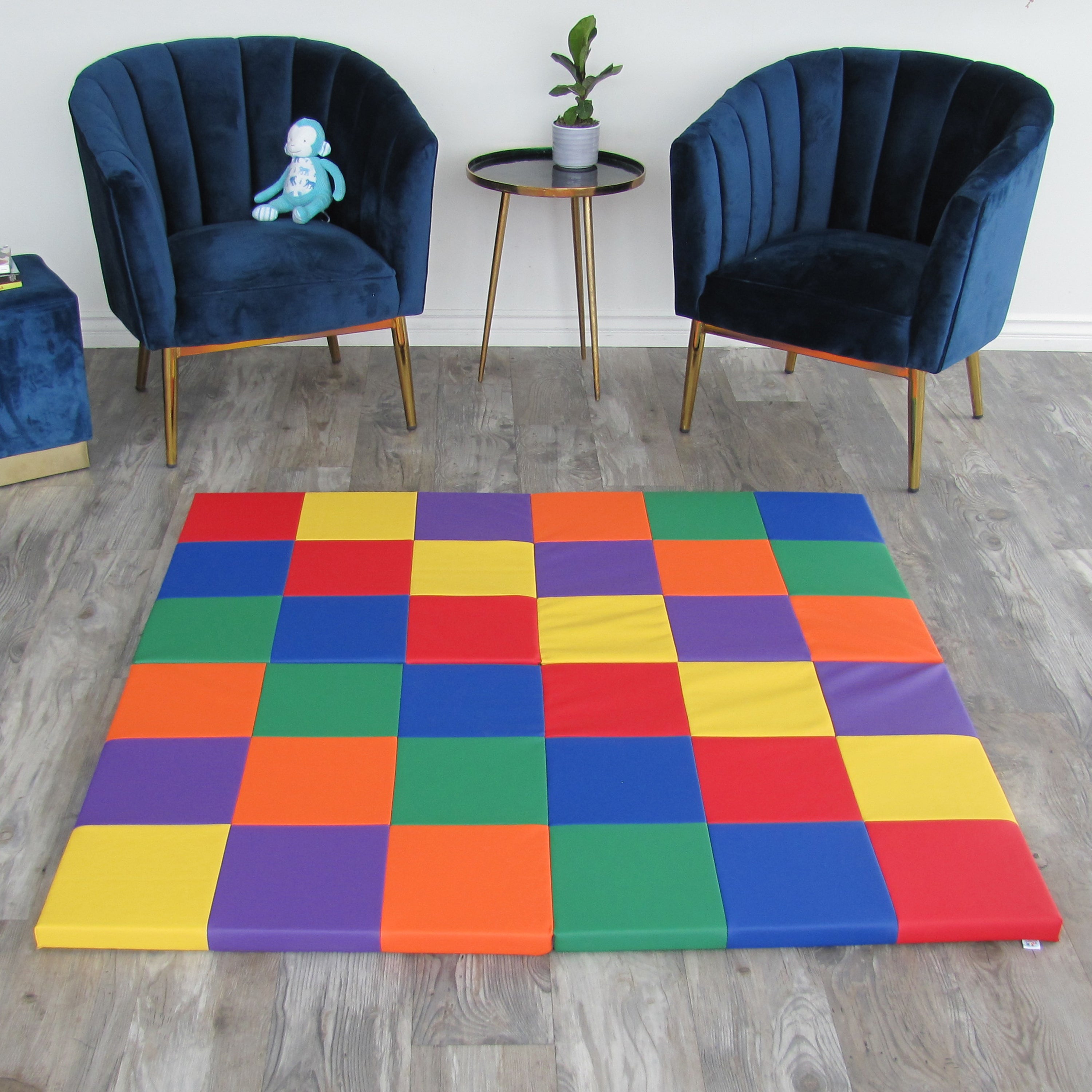 Softscape Space Saver 4-Fold Toddler Activity Mat - Assorted