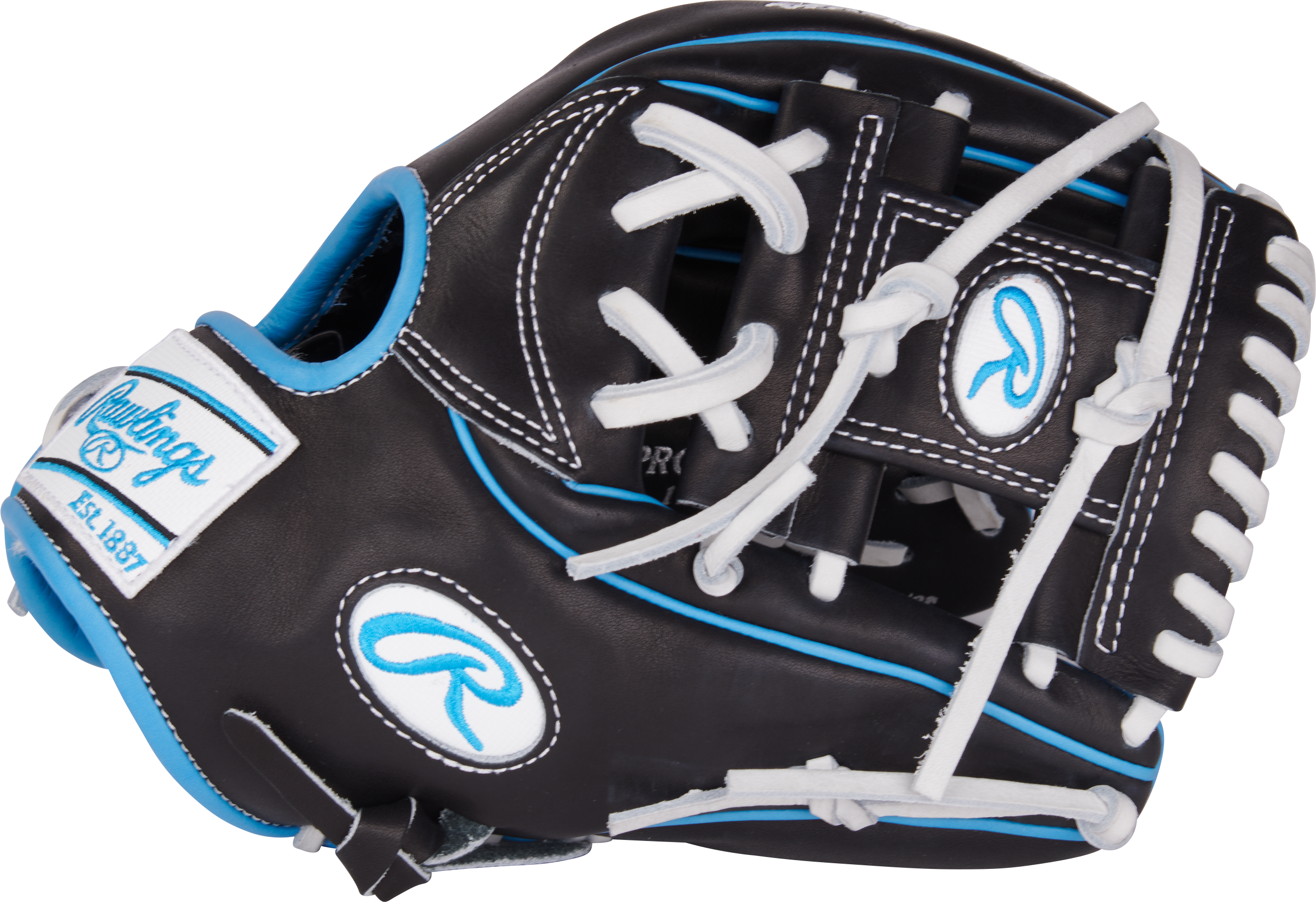 Rawlings Pro Preferred Series 11.5-Inch Baseball Glove - Right Hand Thrower - Black