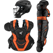 Easton Elite X Adult Catchers Box Set - Black/Athletic Orange