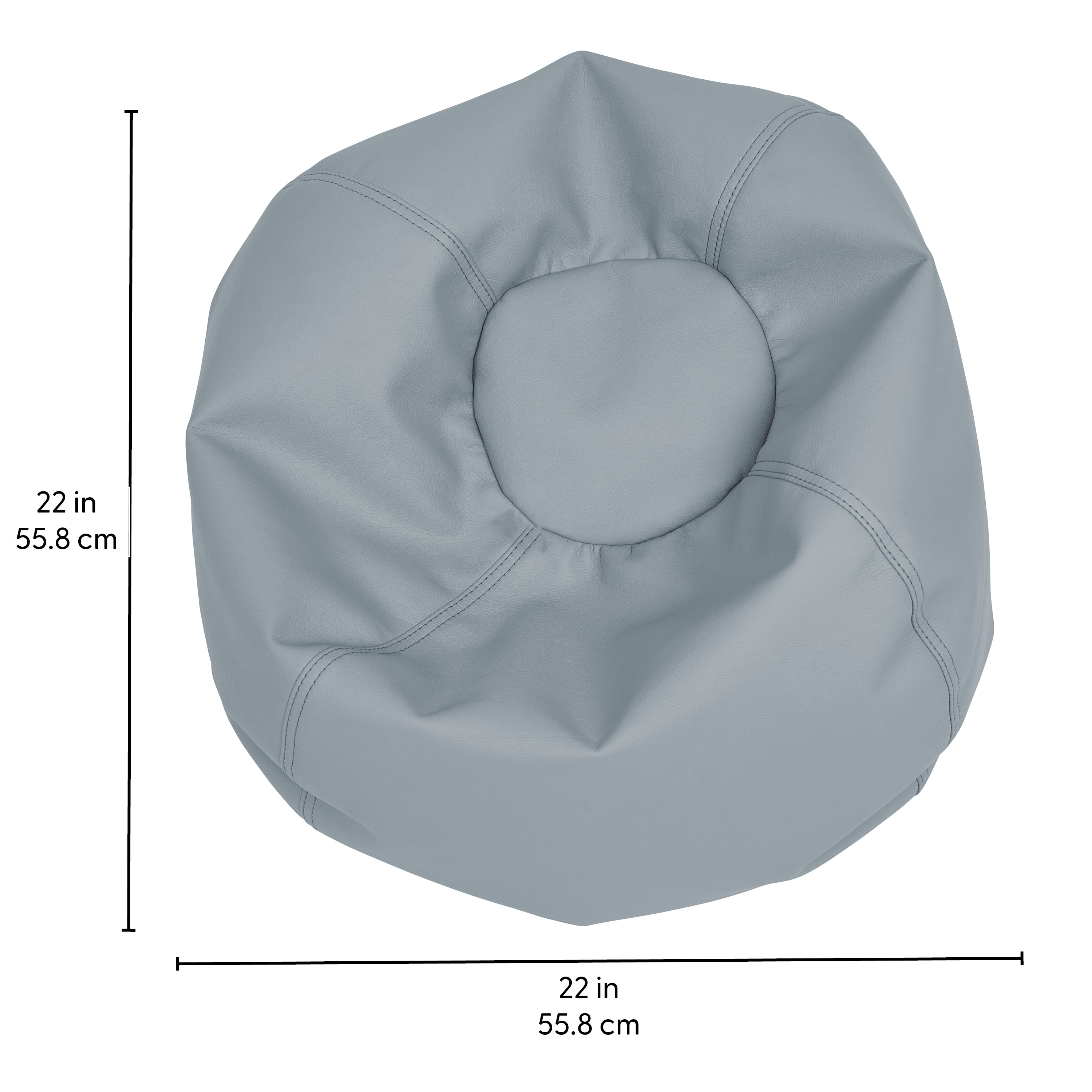 SoftScape Classic 22" Toddler Bean Bag - Gray