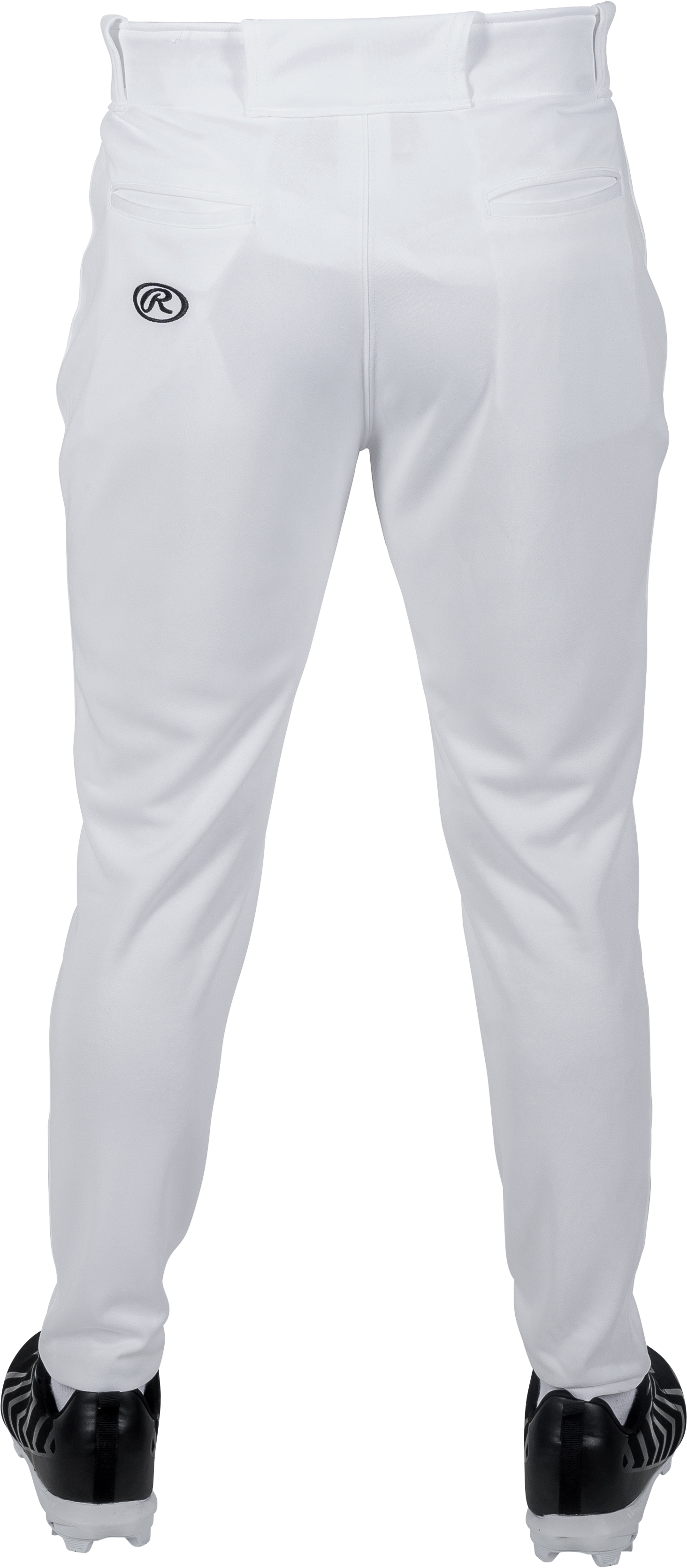Rawlings Youth Plated Solid Pro Taper Fit Pant - Small - White