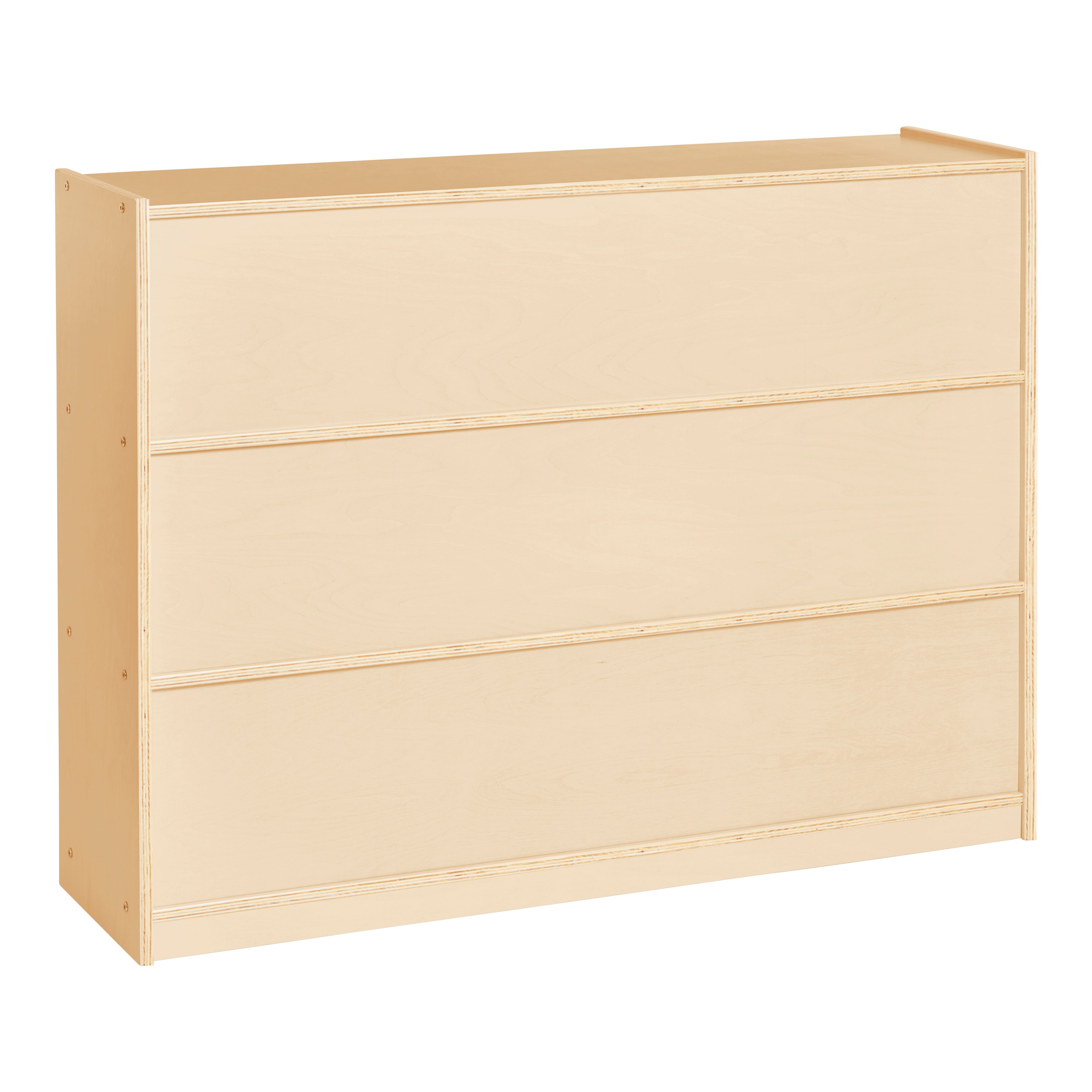 8-Compartment Storage Cabinet 36in H - Natural