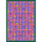 My Little Princess 7'8" x 10'9" area rug in color Blue