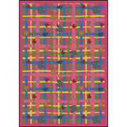 My Little Princess 3'10" x 5'4" area rug in color Pink