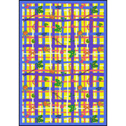 My Little Princess 3'10" x 5'4" area rug in color Yellow