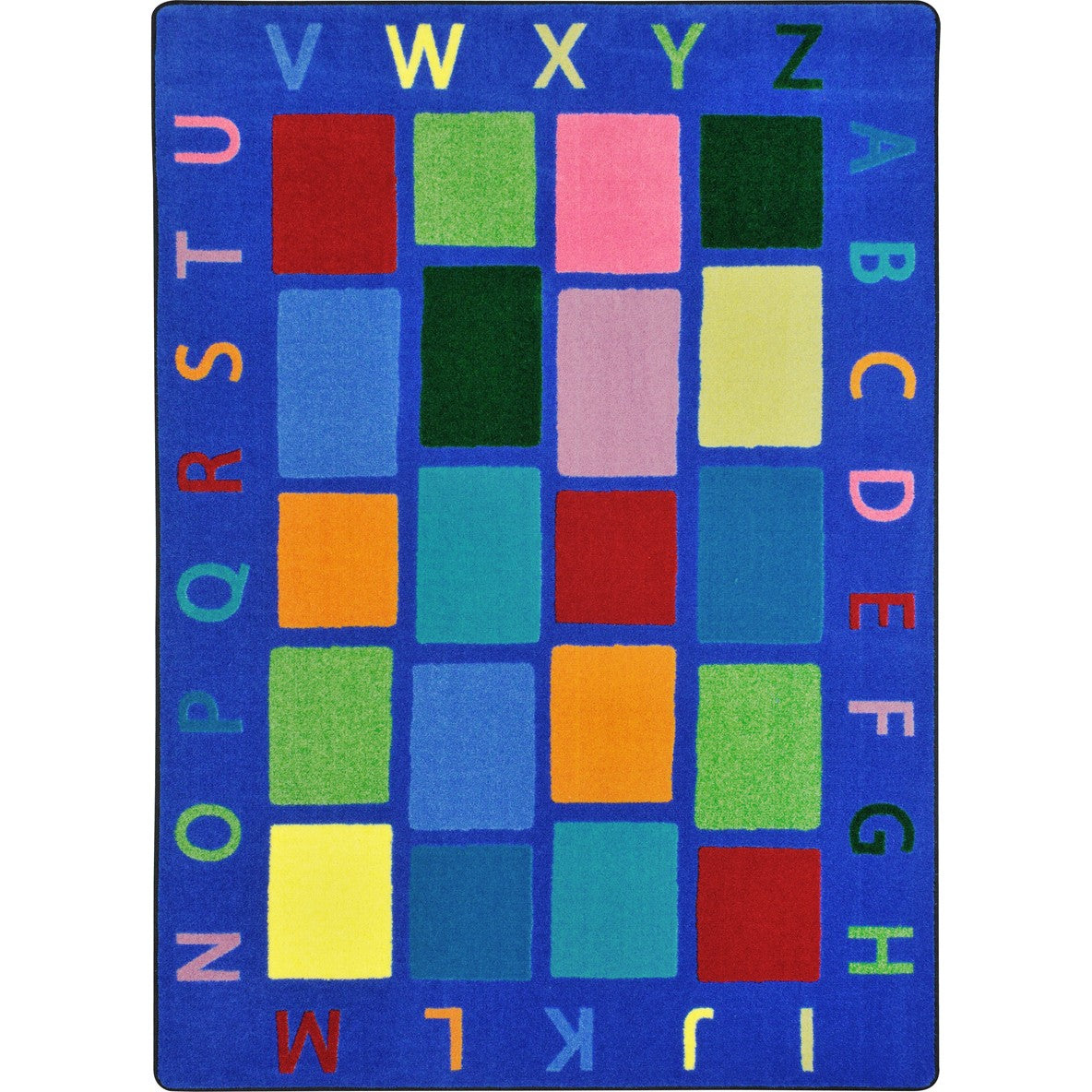 My Space 7'8" x 10'9" area rug in color Multi
